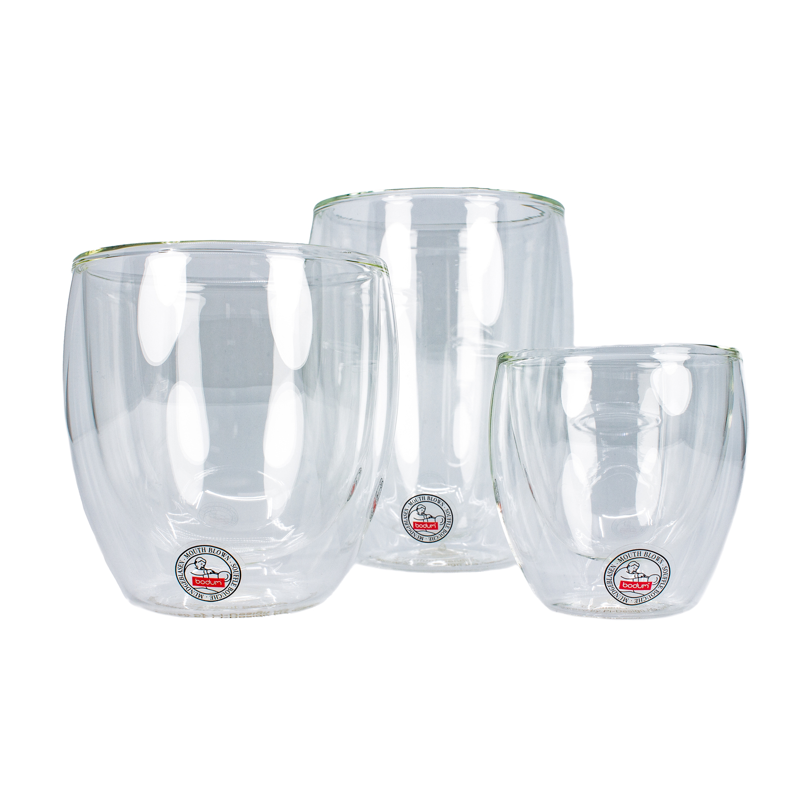 Bodum Pavina Double Wall Thermo Glasses 80ml (2.5oz) Bellissimo Coffee