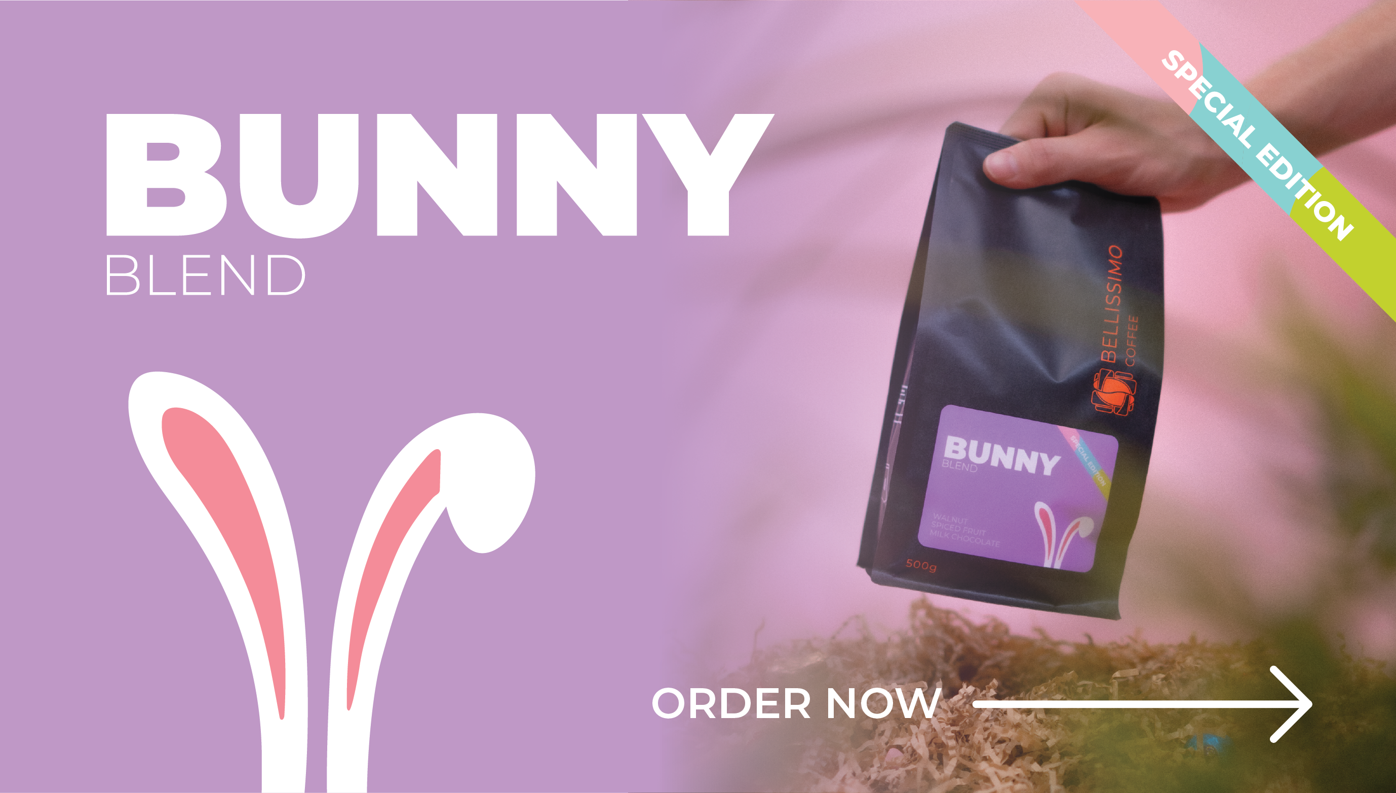 Bellissimo Coffee special edition easter coffee - Bunny Blend - Buy Now