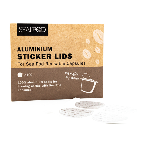 SEALPOD Aluminum Sticker Lids